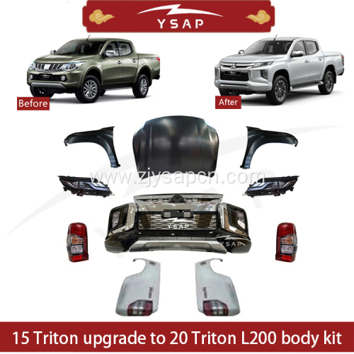 15-19 Triton upgrade to 2020 Triton L200 kit